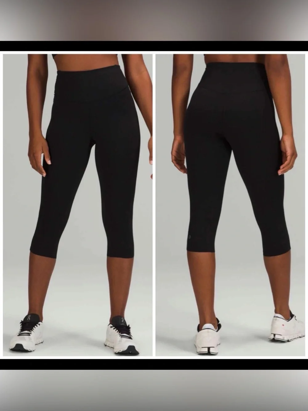 Lululemon base pace high rise crop (17") - Picture 1 of 4